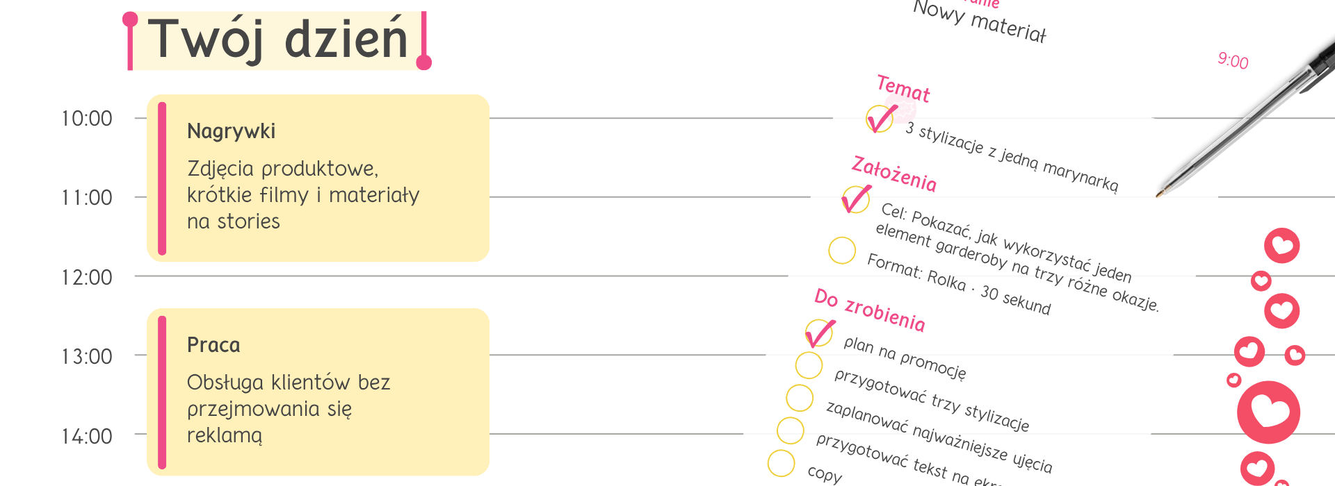 Planowanie i montaż treści do social mediów